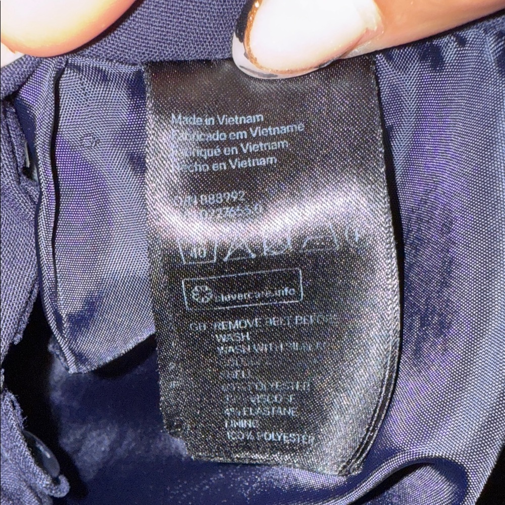 H&M Navy Pencil Skirt - Picture 9 of 9